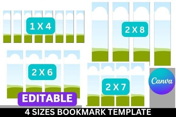 Download Editable Canva Bookmark Template - Editable canva Collection