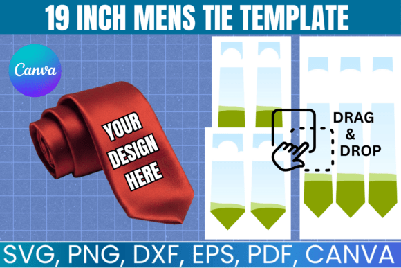 Download Tie Editable Canva Frame Template - Premium Resources