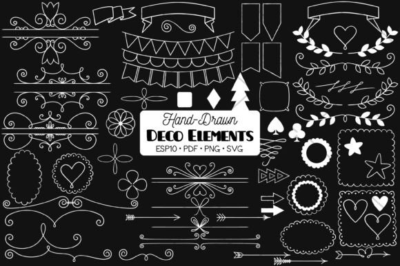 Download Decorative Elements White, Banner, Frame - Decorative Collection
