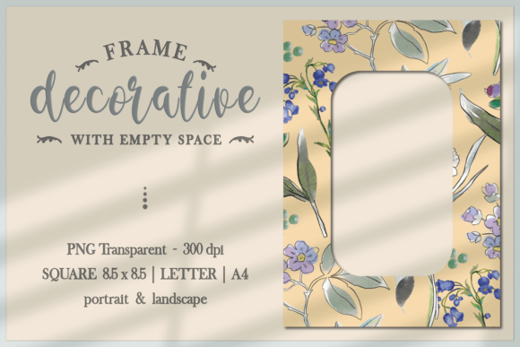 Download Floral - FRAME PNG - Premium Resources