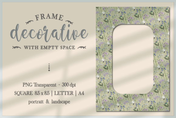 Download Floral - FRAME PNG - Premium Bundle