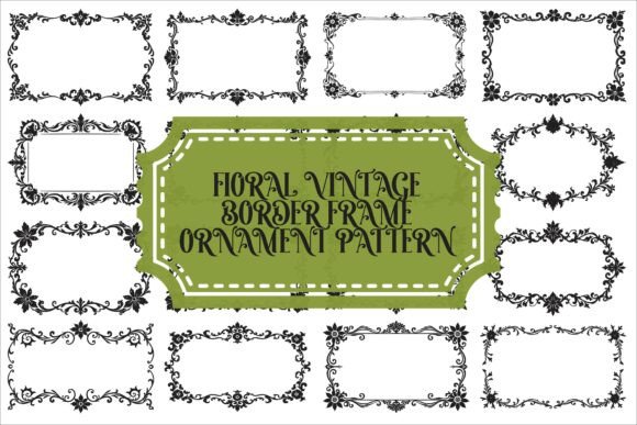 Download Elegant Frame with Decorative Border - Decorative Collection